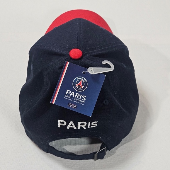 Paris Saint-Germain Soccer Club Team PSG Snapback Hat OSFM French Football Gear - Picture 2 of 6